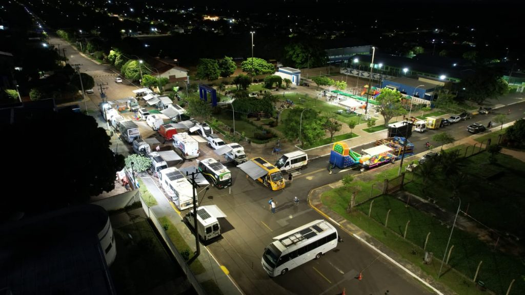 Caravana Motorhome Bioceânica é sucesso de interação e socialização em Caracol