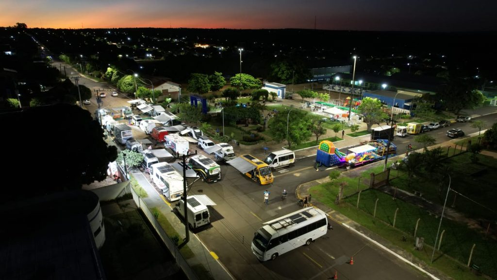 Caravana Motorhome Bioceânica é sucesso de interação e socialização em Caracol