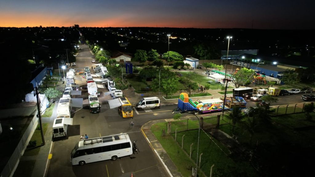 Caravana Motorhome Bioceânica é sucesso de interação e socialização em Caracol