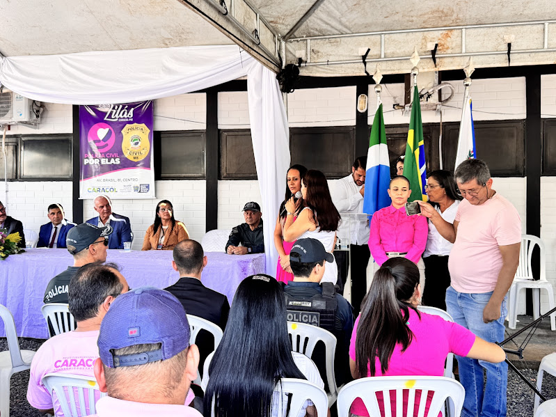 Polícia Civil de MS e Prefeitura de Caracol inauguram a 60ª Sala Lilás no Estado