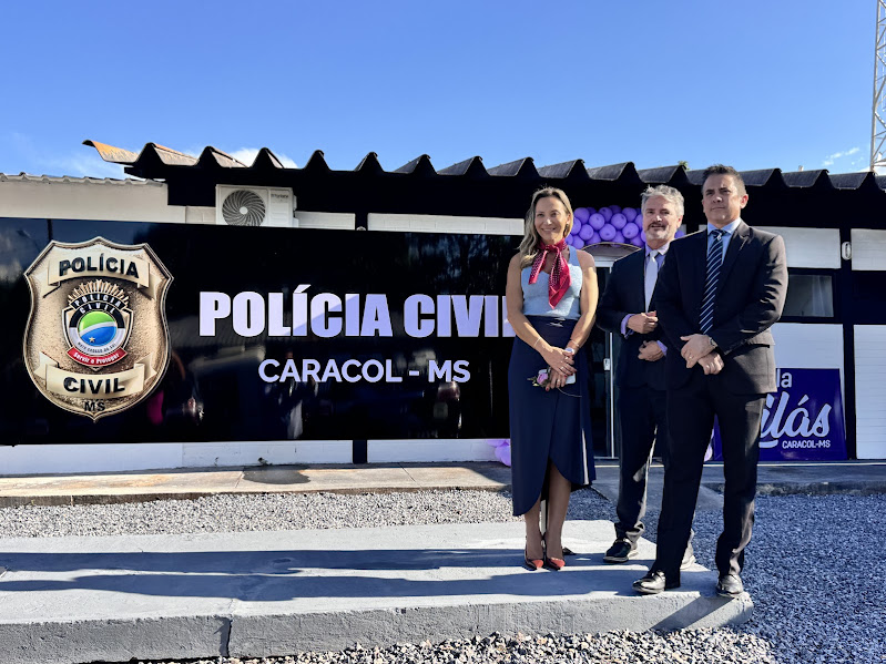 Polícia Civil de MS e Prefeitura de Caracol inauguram a 60ª Sala Lilás no Estado