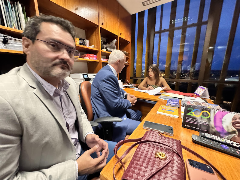 Prefeito Neco e vereadores de Caracol cumprem agenda positiva em Brasília