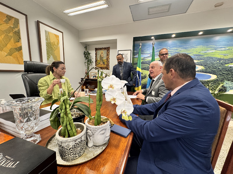 Prefeito Neco e vereadores de Caracol cumprem agenda positiva em Brasília