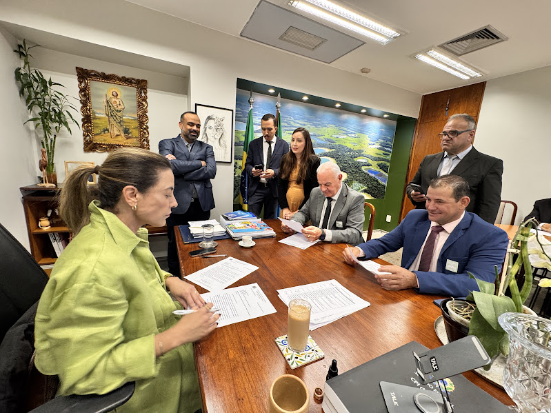 Prefeito Neco e vereadores de Caracol cumprem agenda positiva em Brasília