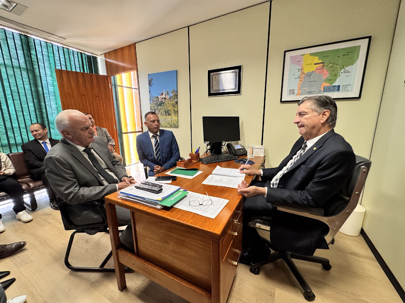 Prefeito Neco e vereadores de Caracol cumprem agenda positiva em Brasília
