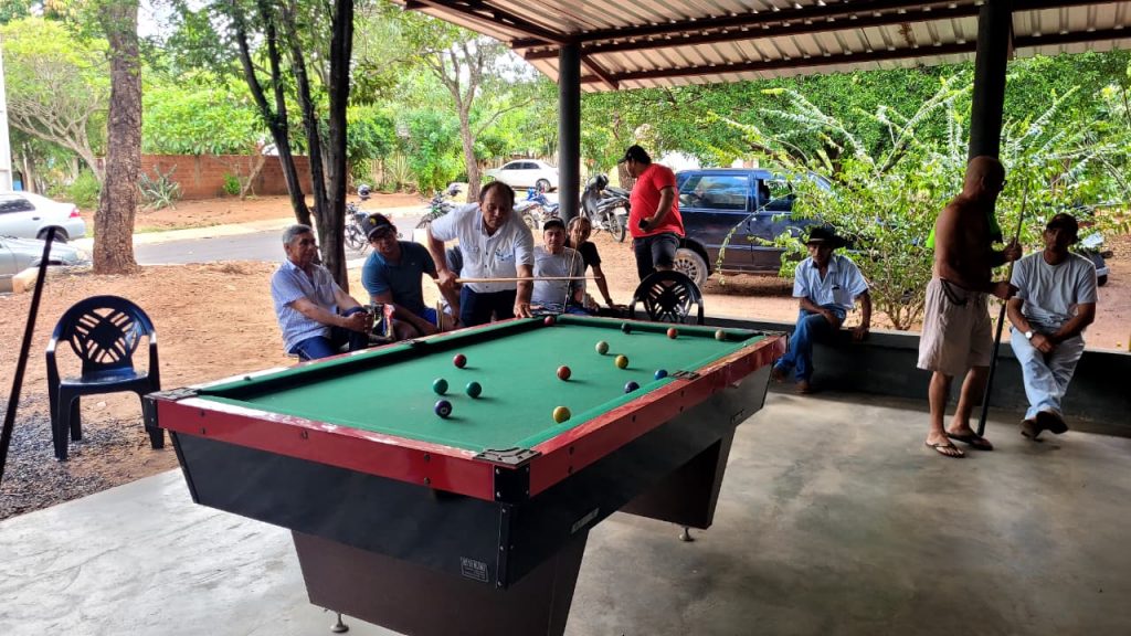 Caracol realiza seletiva municipal de sinuca para os Jogos da Melhor Idade