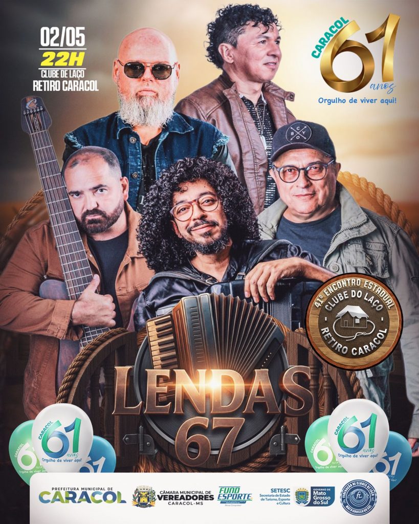 Com agenda prestigiada, Prefeitura de Caracol entra na contagem regressiva para festividades dos 61 anos