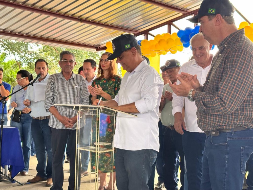 Prefeito Neco e governador Riedel comemoram mais de R$ 51 milhões em investimentos em Caracol