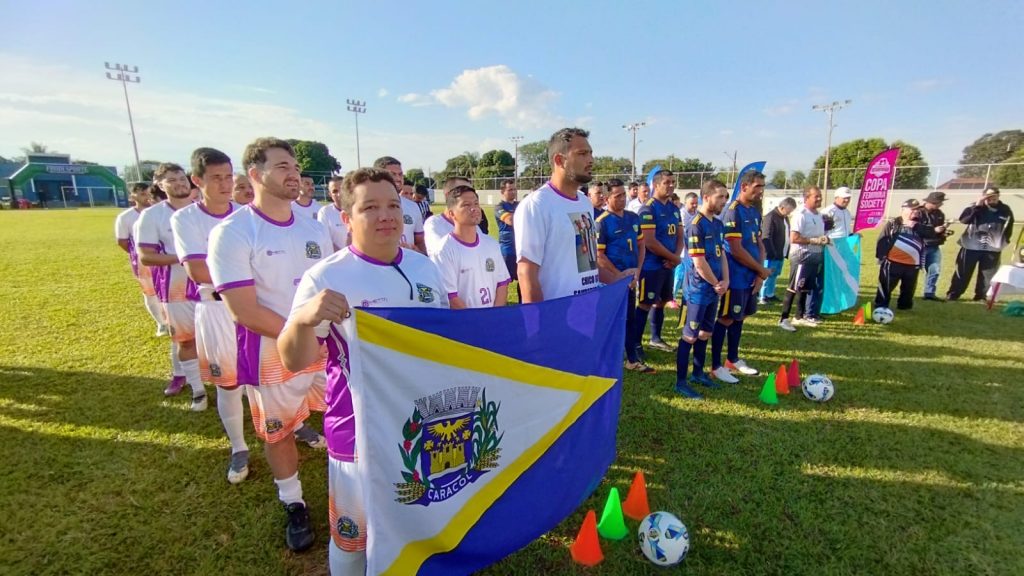 Caracol garante classificação na 22ª Copa Assomasul durante etapa realizada no Estádio Harnet Vargas
