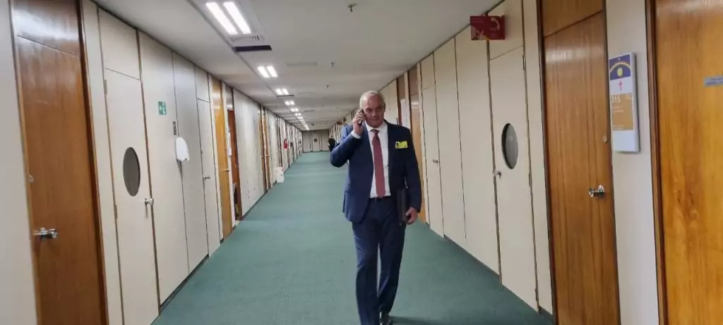 Direto de Brasília, Prefeito Carlos Humberto Pagliosa inicia maratona de audiência com autoridades
