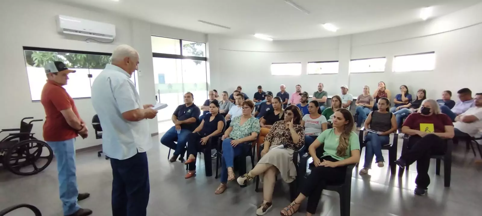 Carlos Humberto Pagliosa e equipe de Governo definem ações da Gestão Carlos Humberto Pagliosa e equipe de Governo definem ações da Gestão