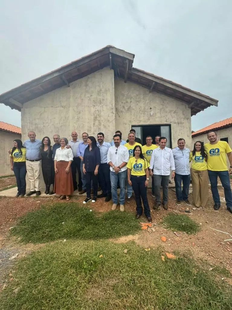 Prefeito Neco Pagliosa comemora sucesso da programao dos 60 anos de Caracol