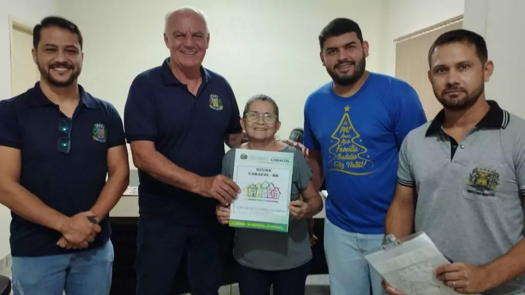 Prefeitura de Caracol ultrapassa 400 imóveis regularizados através do REURB Prefeitura de Caracol ultrapassa 400 imóveis regularizados através do REURB