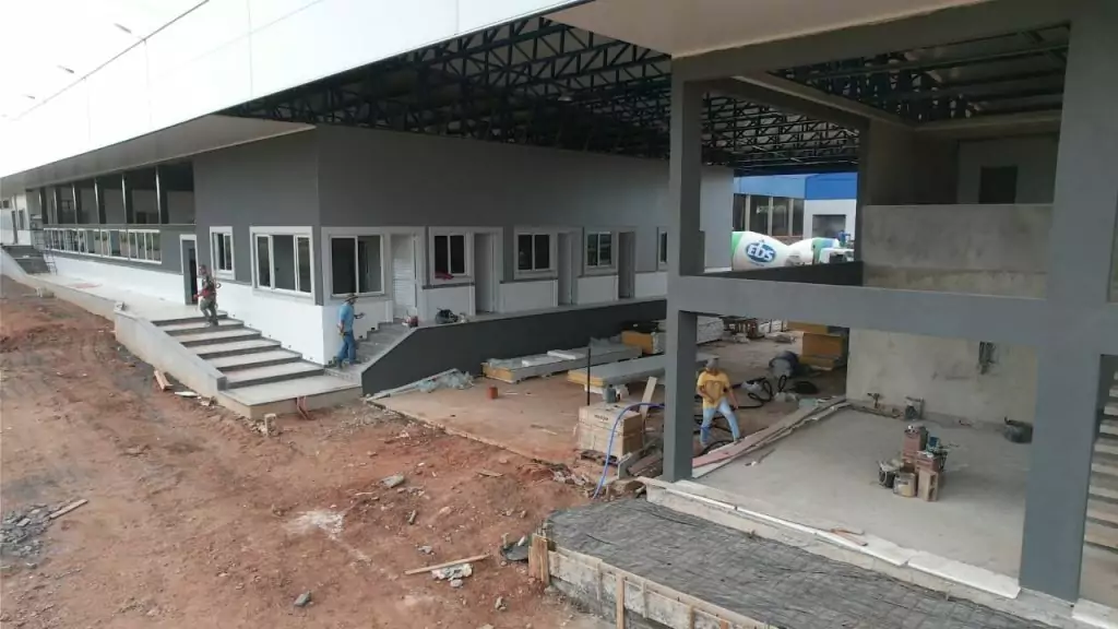 Obras do Frigorífico Caracol entram em nova etapa e se aproximam da conclusão Obras do Frigorífico Caracol entram em nova etapa e se aproximam da conclusão
