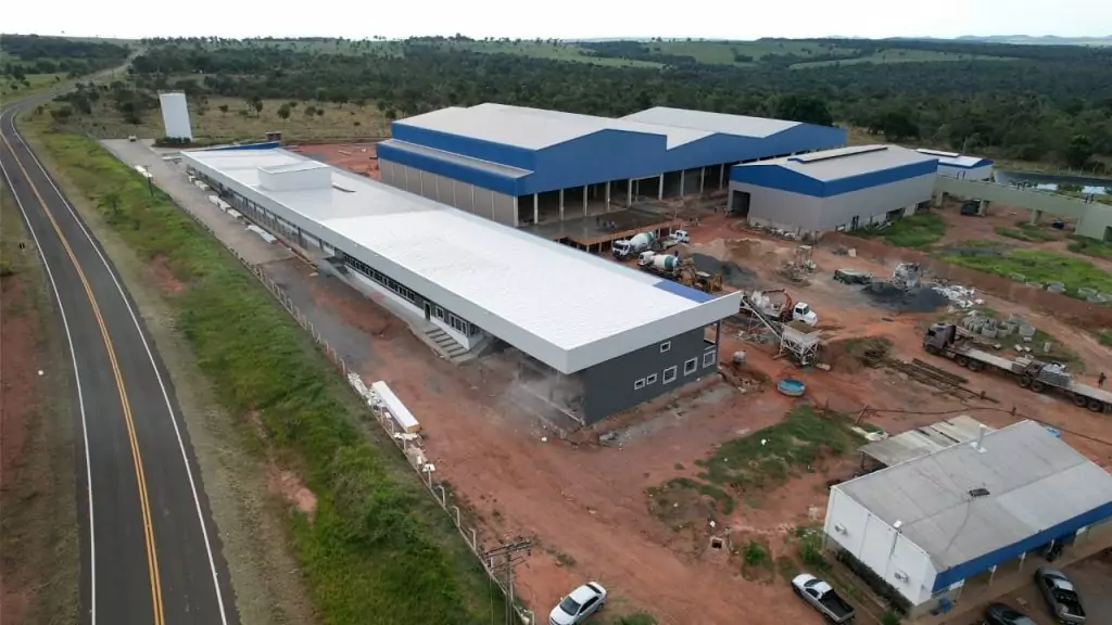 Obras do Frigorífico Caracol entram em nova etapa e se aproximam da conclusão Obras do Frigorífico Caracol entram em nova etapa e se aproximam da conclusão