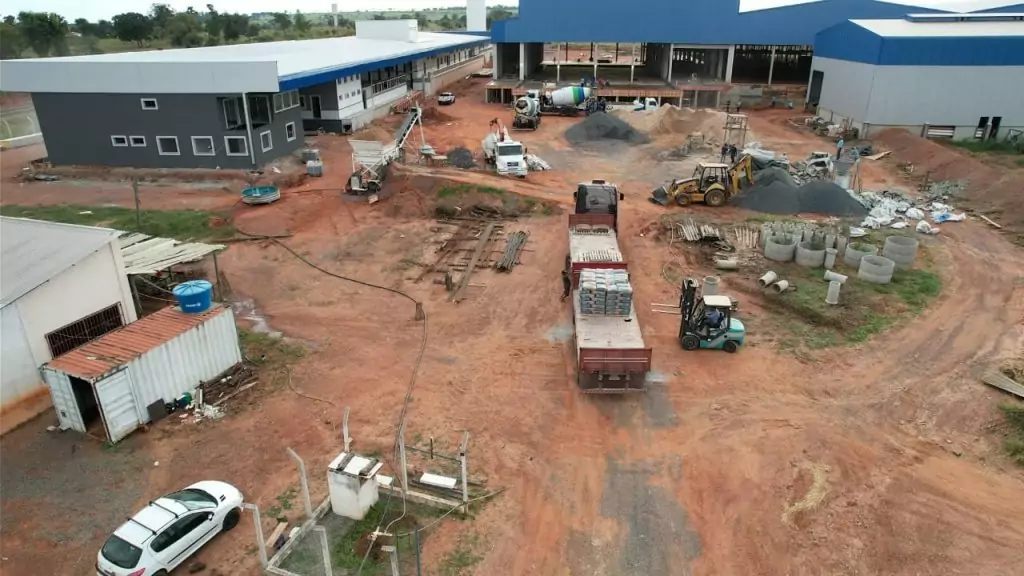Obras do Frigorífico Caracol entram em nova etapa e se aproximam da conclusão Obras do Frigorífico Caracol entram em nova etapa e se aproximam da conclusão