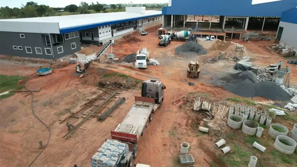 Obras do Frigorífico Caracol entram em nova etapa e se aproximam da conclusão Obras do Frigorífico Caracol entram em nova etapa e se aproximam da conclusão