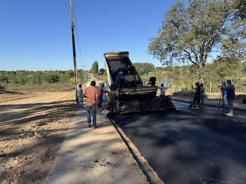 Caracol realiza seu primeiro asfalto rural e inicia um novo ciclo de desenvolvimento