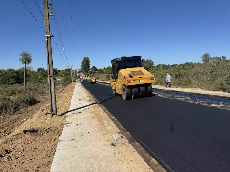Caracol realiza seu primeiro asfalto rural e inicia um novo ciclo de desenvolvimento