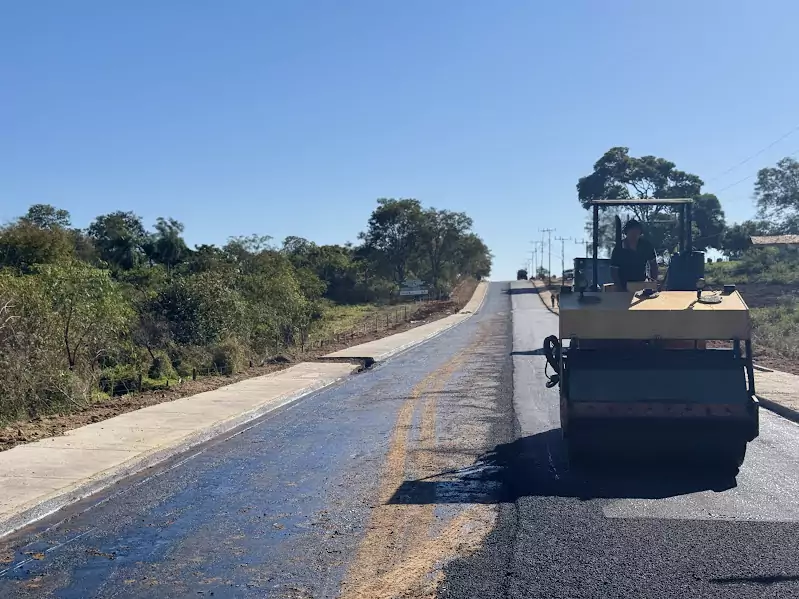 Caracol realiza seu primeiro asfalto rural e inicia um novo ciclo de desenvolvimento