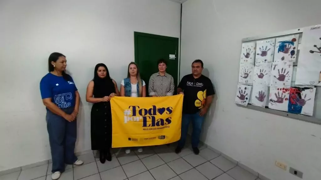Campanha Agosto Lilás mobiliza crianças e adolescentes em Caracol Campanha Agosto Lilás mobiliza crianças e adolescentes em Caracol