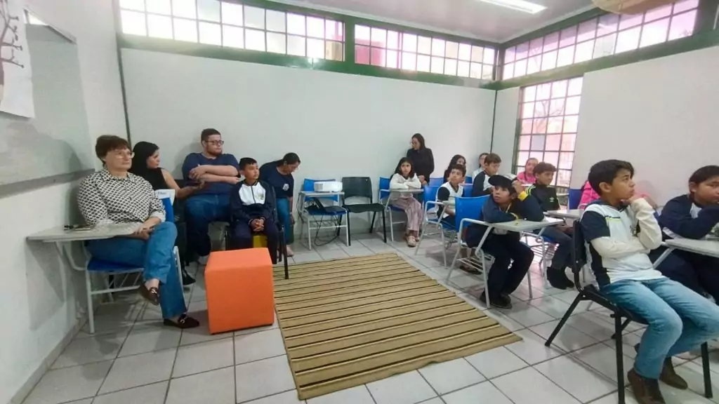 Campanha Agosto Lilás mobiliza crianças e adolescentes em Caracol Campanha Agosto Lilás mobiliza crianças e adolescentes em Caracol