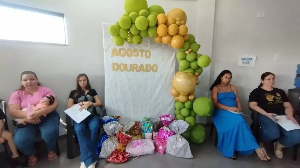 Caracol promove roda de conversa sobre a importância do aleitamento materno no Agosto Dourado Caracol promove roda de conversa sobre a importância do aleitamento materno no Agosto Dourado