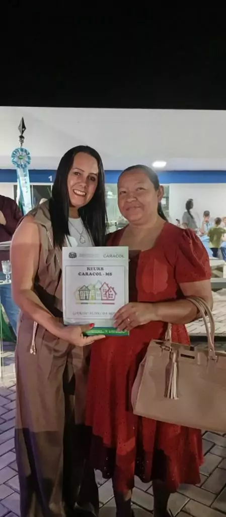 Caracol é destaque estadual em legalização urbana: já são 454 imóveis regularizados, alcançando 71%