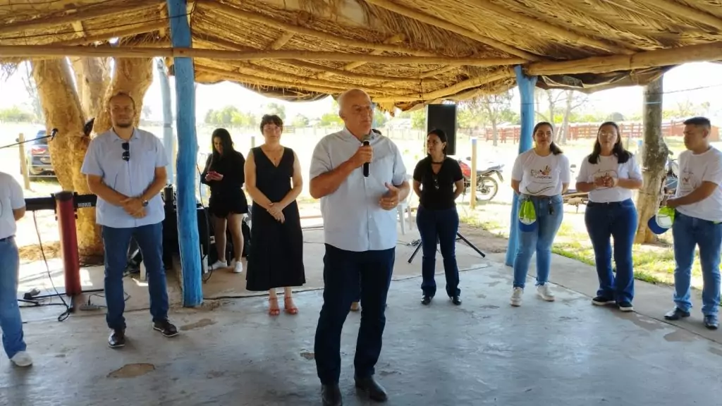 Prefeitura de Caracol promove almoço dançante para idosos do SCFV 60+ em parceria com Sicredi