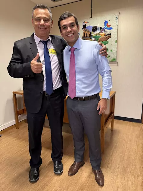 Prefeito Carlos Humberto Pagliosa e vereadores celebram resultados de viagem a Brasília