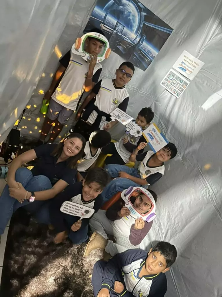 Projeto Planetário SESI encanta estudantes e comunidade em Caracol