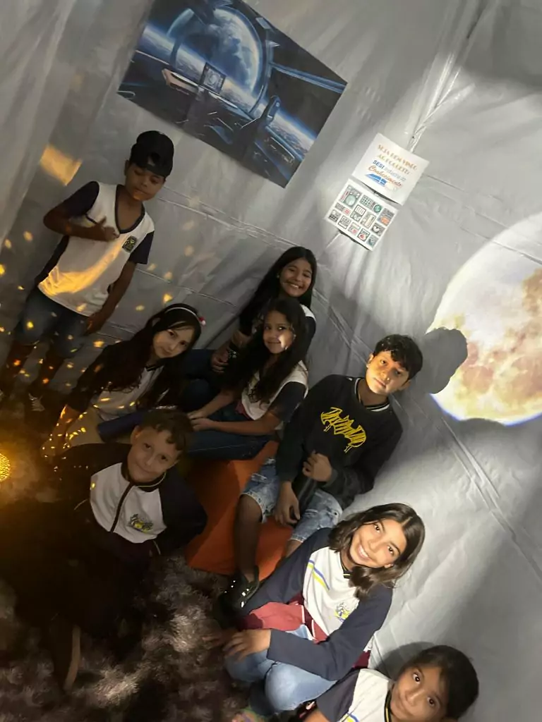 Projeto Planetário SESI encanta estudantes e comunidade em Caracol