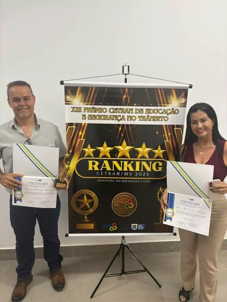 Prefeitura de Caracol conquista selo 5 estrelas no Ranking CETRAN de Boas Práticas no Trânsito Prefeitura de Caracol conquista selo 5 estrelas no Ranking CETRAN de Boas Práticas no Trânsito
