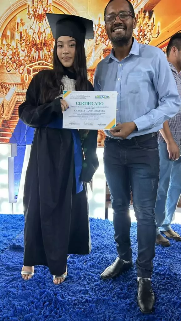 Formatura do 9º ano da Escola João José Leite da Silva marca encerramento de ciclo em Caracol