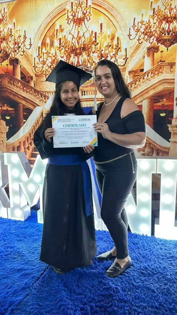 Formatura do 9º ano da Escola João José Leite da Silva marca encerramento de ciclo em Caracol