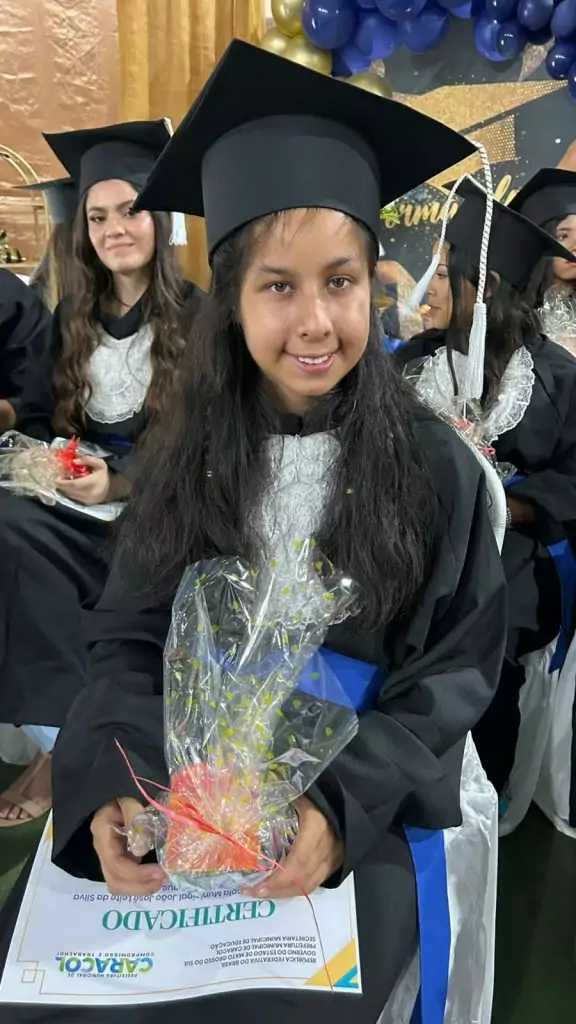 Formatura do 9º ano da Escola João José Leite da Silva marca encerramento de ciclo em Caracol