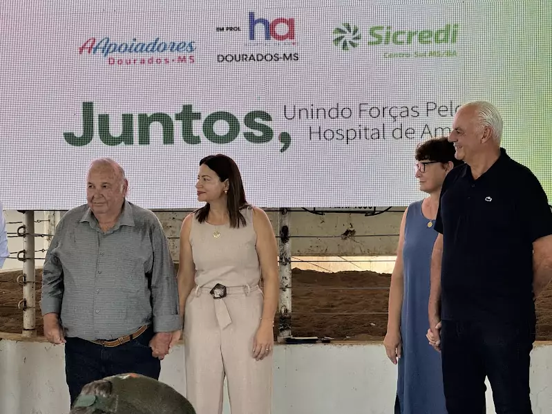 Evento marca preparativos para o Leilão Agro pelo Amor em apoio ao Hospital do Amor de Dourados Evento marca preparativos para o Leilão Agro pelo Amor em apoio ao Hospital do Amor de Dourados