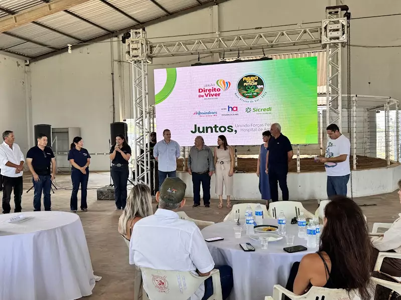 Evento marca preparativos para o Leilão Agro pelo Amor em apoio ao Hospital do Amor de Dourados Evento marca preparativos para o Leilão Agro pelo Amor em apoio ao Hospital do Amor de Dourados