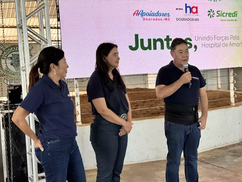 Evento marca preparativos para o Leilão Agro pelo Amor em apoio ao Hospital do Amor de Dourados Evento marca preparativos para o Leilão Agro pelo Amor em apoio ao Hospital do Amor de Dourados