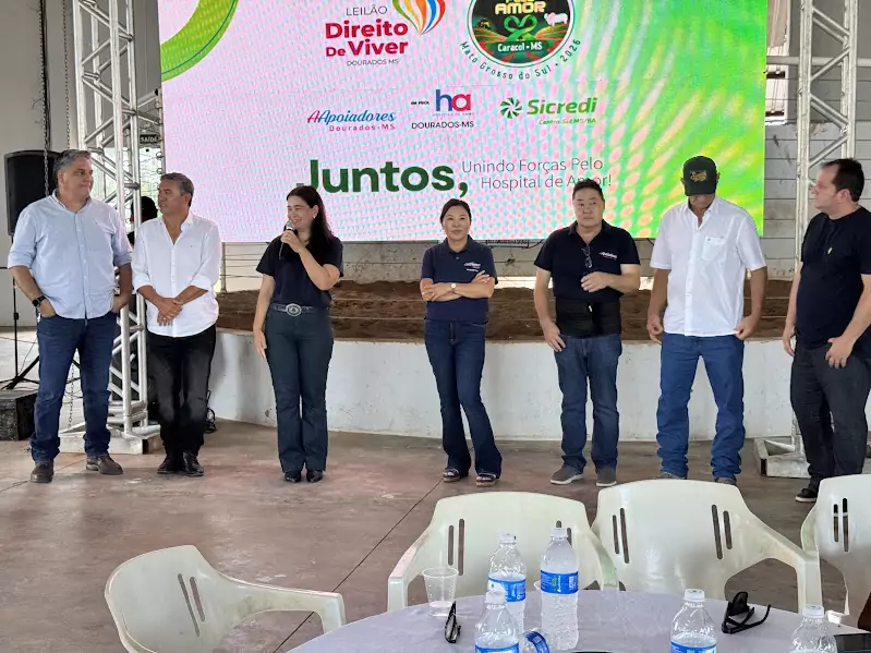 Evento marca preparativos para o Leilão Agro pelo Amor em apoio ao Hospital do Amor de Dourados Evento marca preparativos para o Leilão Agro pelo Amor em apoio ao Hospital do Amor de Dourados