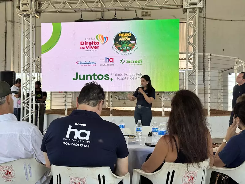 Evento marca preparativos para o Leilão Agro pelo Amor em apoio ao Hospital do Amor de Dourados Evento marca preparativos para o Leilão Agro pelo Amor em apoio ao Hospital do Amor de Dourados