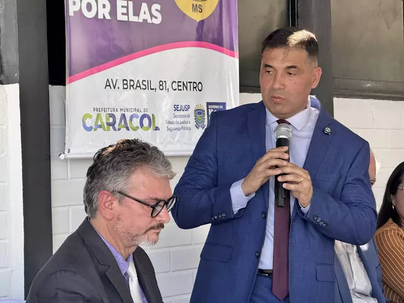 Polícia Civil de MS e Prefeitura de Caracol inauguram a 60ª Sala Lilás no Estado