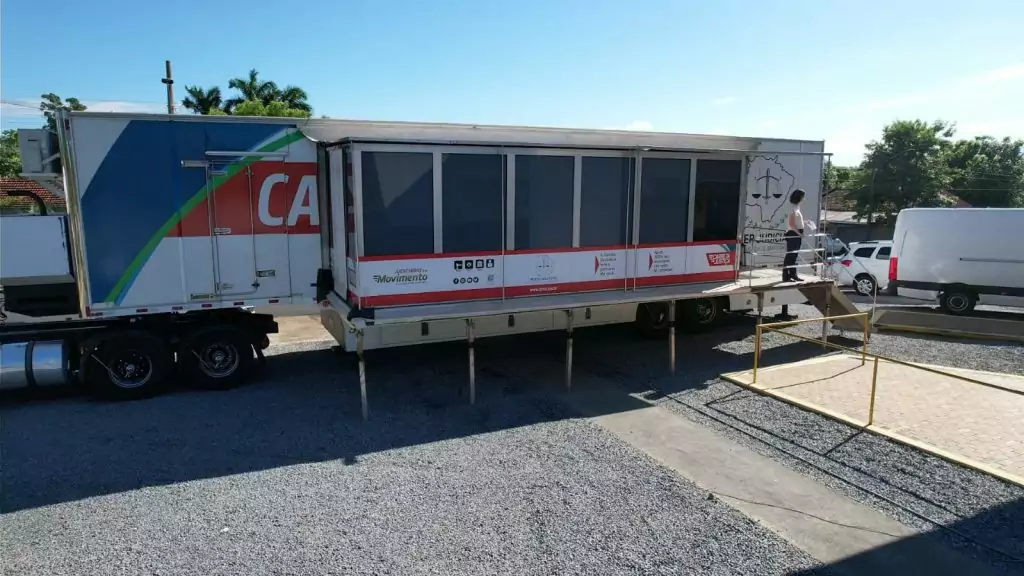 Carreta da Justiça realizou 265 atendimentos e procedimentos em Caracol Carreta da Justiça realizou 265 atendimentos e procedimentos em Caracol