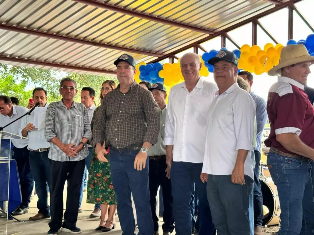 Prefeito Neco e governador Riedel comemoram mais de R$ 51 milhões em investimentos em Caracol