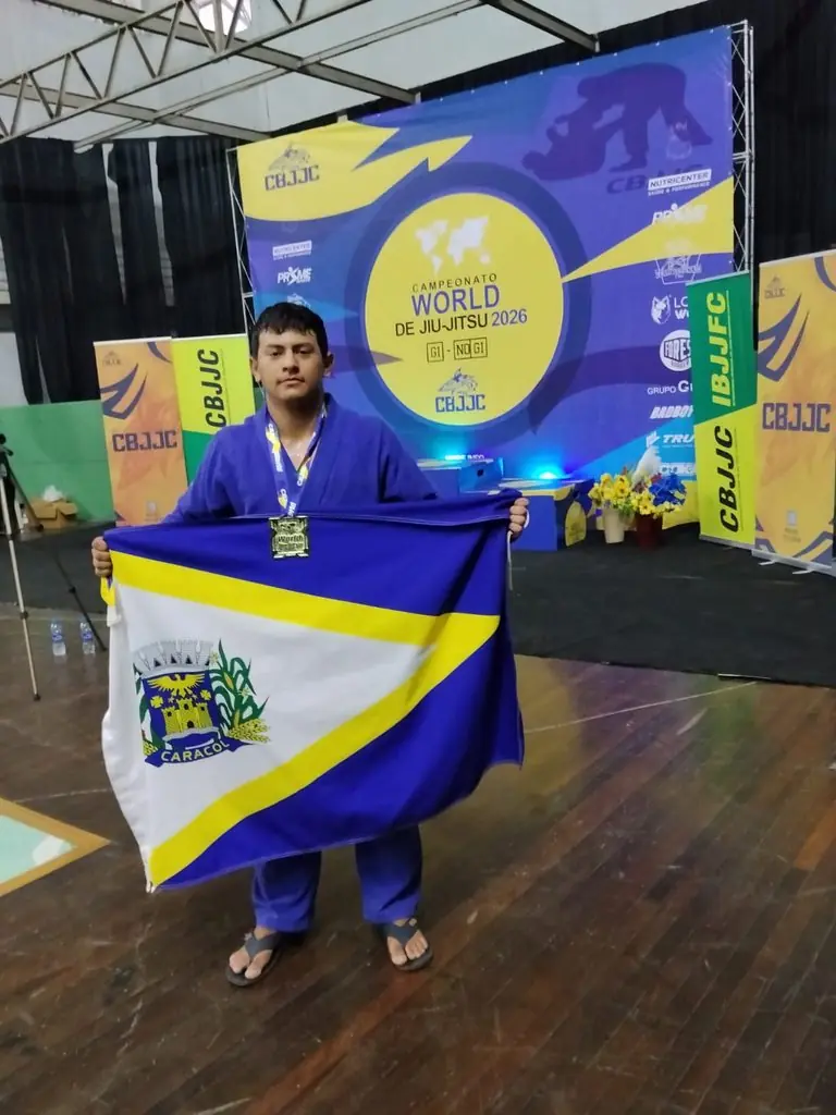Atletas de Caracol conquistam 10 medalhas em Mundial de Jiu-Jitsu em Santa Catarina