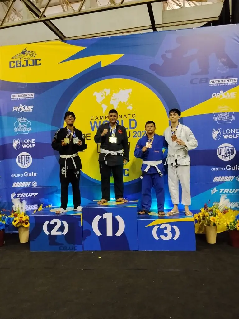 Atletas de Caracol conquistam 10 medalhas em Mundial de Jiu-Jitsu em Santa Catarina